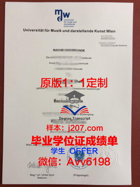 国立音乐大学毕业证成绩单：音乐人才的摇篮印记