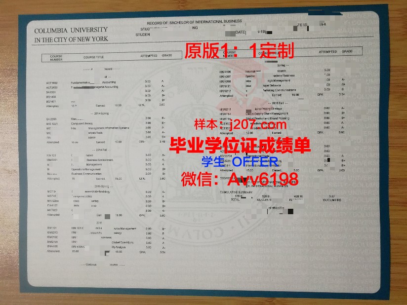 国立高等电信学院成绩单：一份承载荣誉与梦想的纸