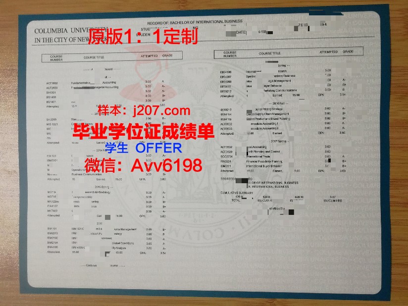 国立高等工业与企业计算机学院学位成绩单定制：打造个性化教育新篇章