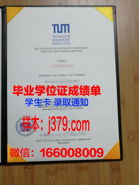 慕尼黑大学毕业证书样本图(慕尼黑大学本科几年制)