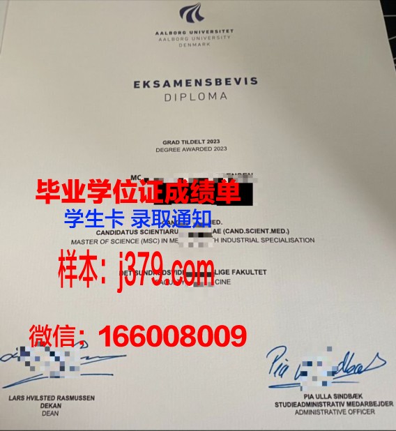 奥尔堡大学博士毕业证(奥尔堡大学博士毕业证书图片)