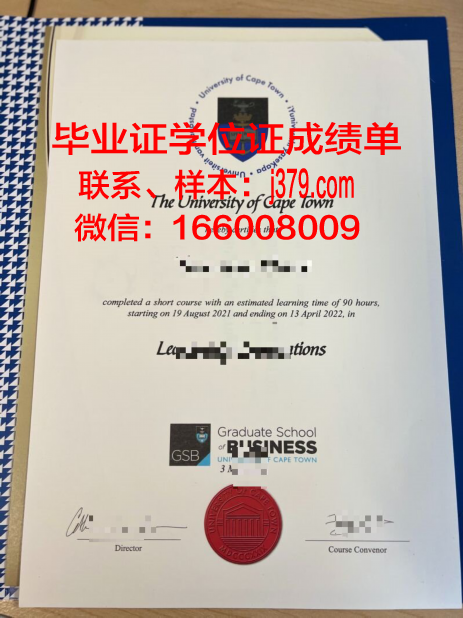 开普敦Uni成绩单:非洲大陆的教育明珠