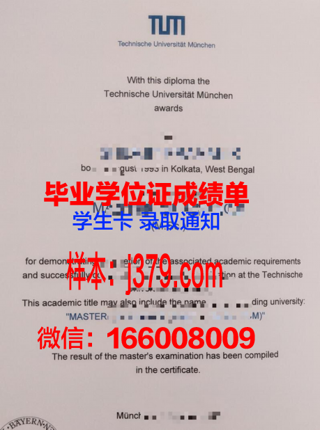 慕尼黑大学毕业证样本(慕尼黑大学毕业率怎么样)