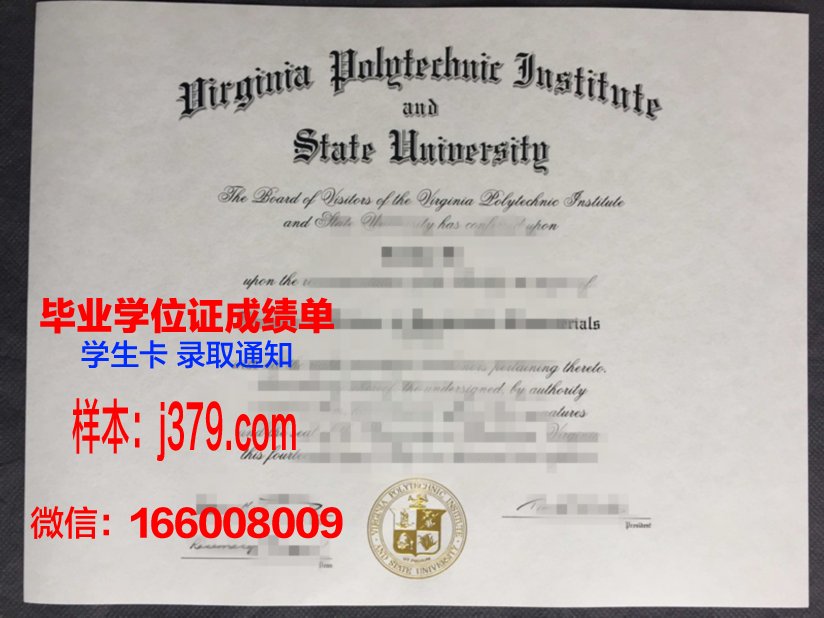 弗吉尼亚理工学位成绩单定制:探索背后的真相与影响