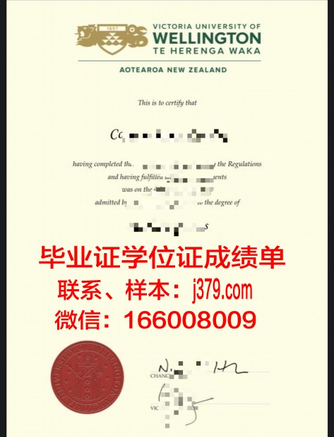 惠灵顿理工学院本科毕业证:开启职业生涯的金钥匙