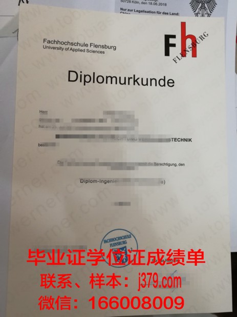 弗伦斯堡应用技术大学毕业证高清图(弗伦斯堡啤酒怎么样)