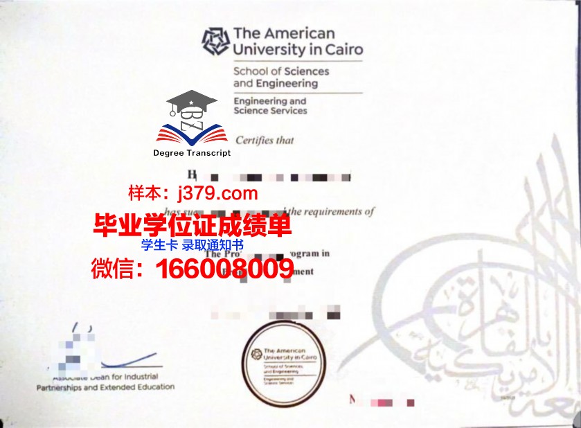 开罗美国大学毕业证书：跨越国界的学术通行证