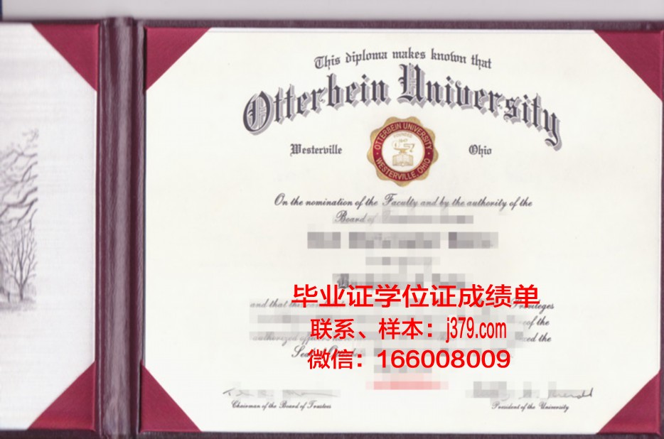 奥特拜因学院毕业文凭